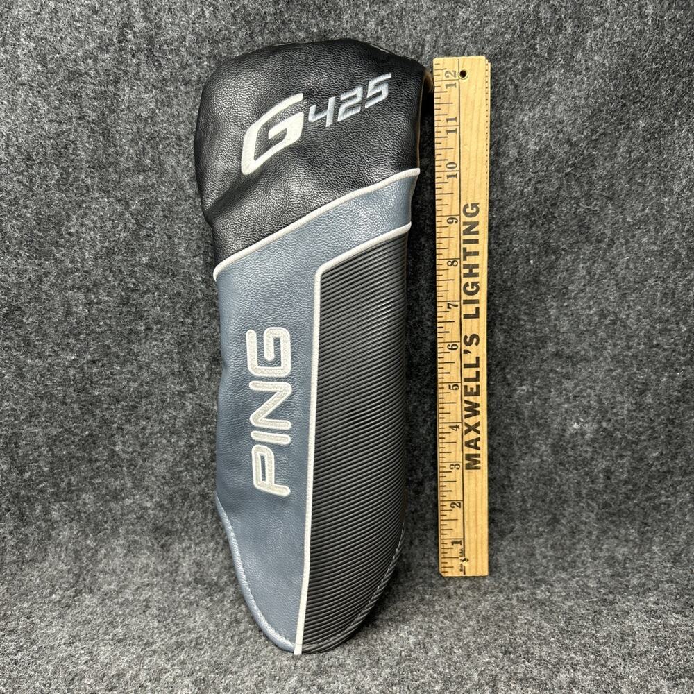 Ping G425 Driver Headcover Black Grey Protective Golf Club Cover